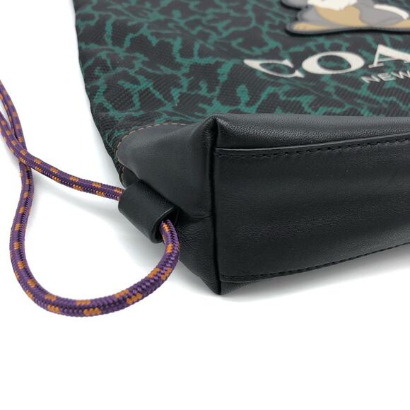 DISNEY x COACH Terrain Drawstring Backpack with Wavy Animal Print and Thumper - Picture 3 of 15